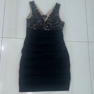 Enfocus Black Lace Bodice Dress size 8